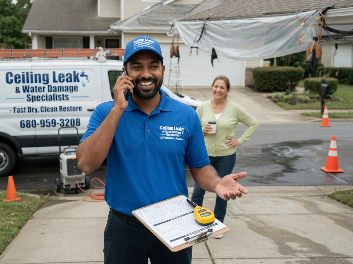 Ceiling Leak Cleanup Breaux Bridge, LA FAQs